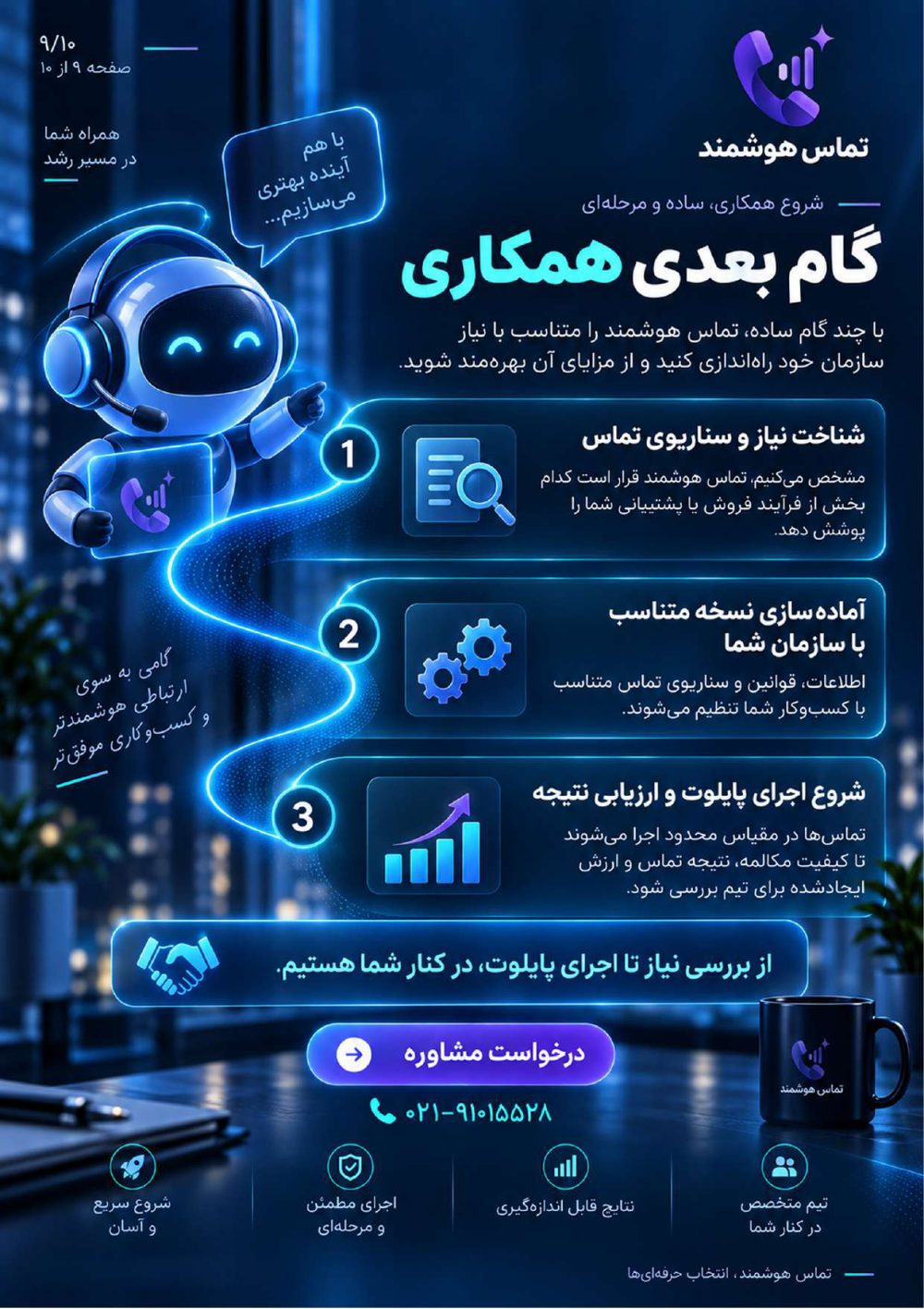 کاتالوگ تماس هوشمند - صفحه 9 از ۱۰